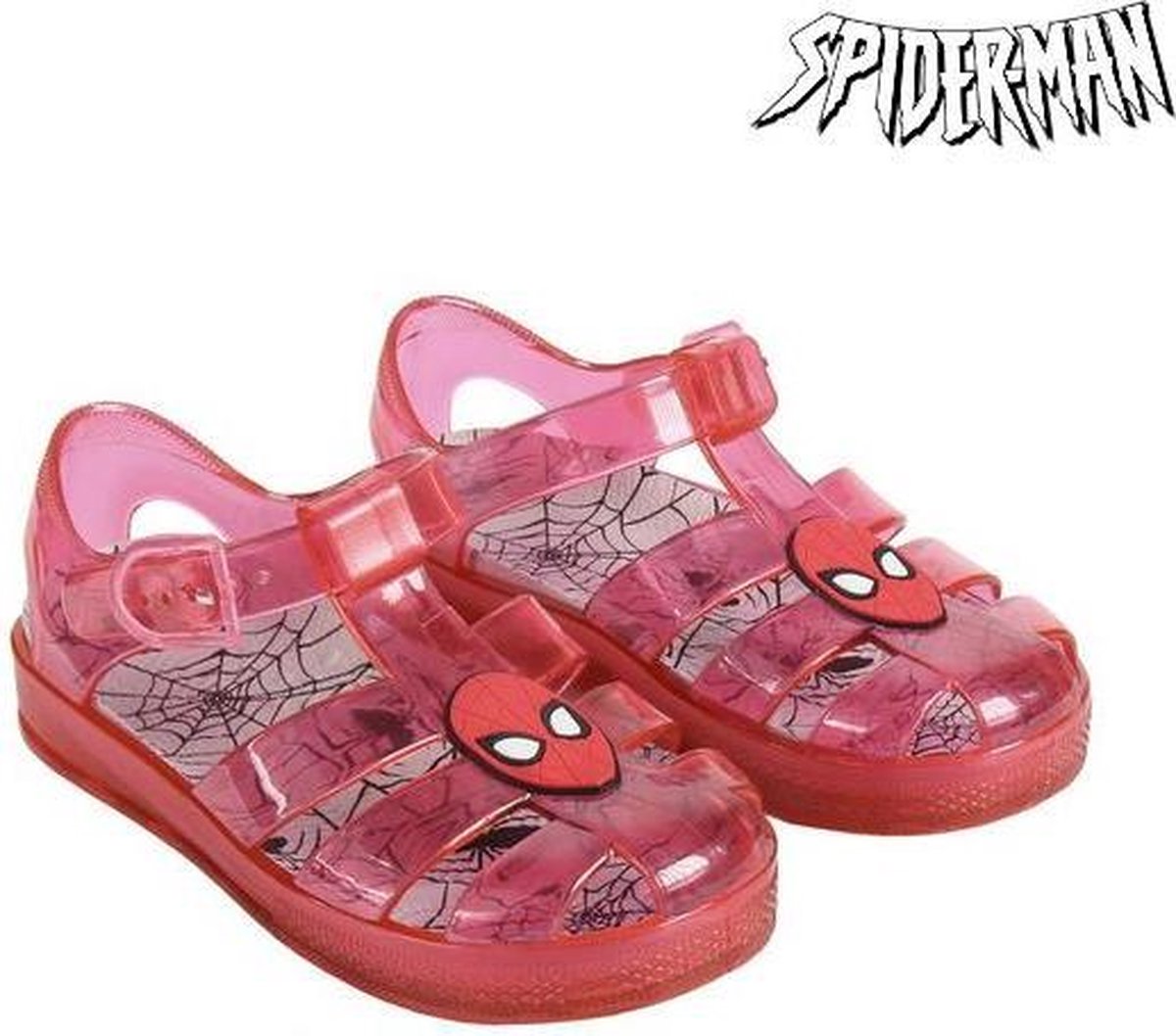 Strandsandalen Spiderman 74419 Rood