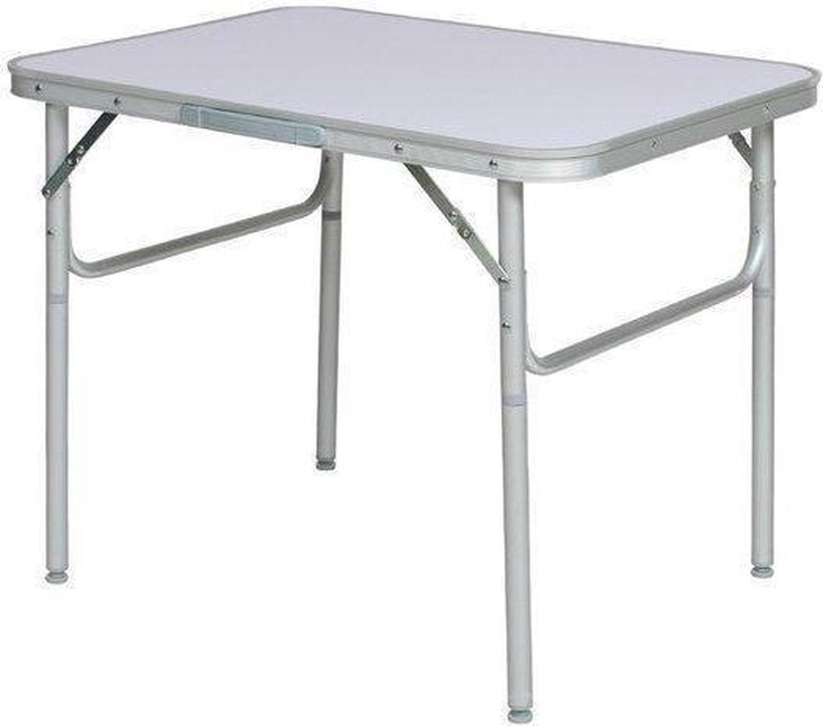 Tectake - Campingtafel - 75 x 55 cm - Grijs