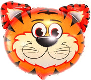 Tijger Ballon Jungle Feestversiering Verjaardag Feest Decoratie Folie Ballon Met Rietje