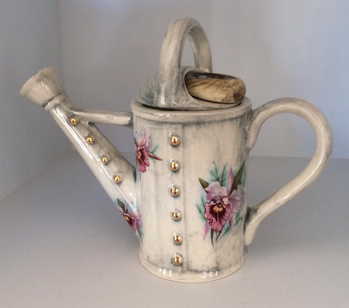 Tea Pottery Watering Can 1 Cup Teapot