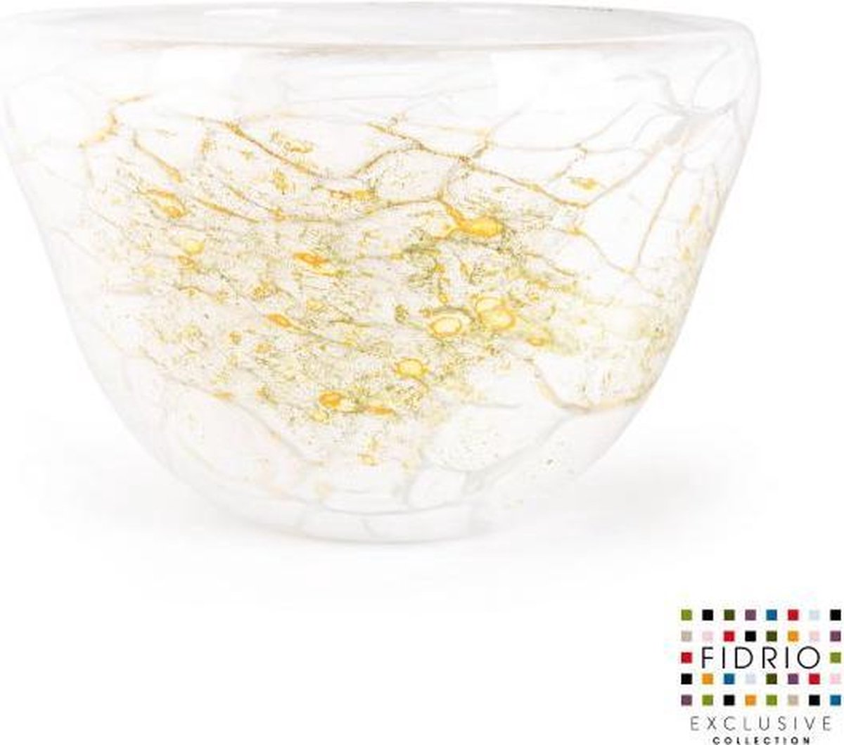 Design kom bowl - Fidrio MISTIQUE GREEN - glas