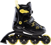 Coolslide Nachos  Inlineskates - Maat 28-31 - Unisex - zwart/geel