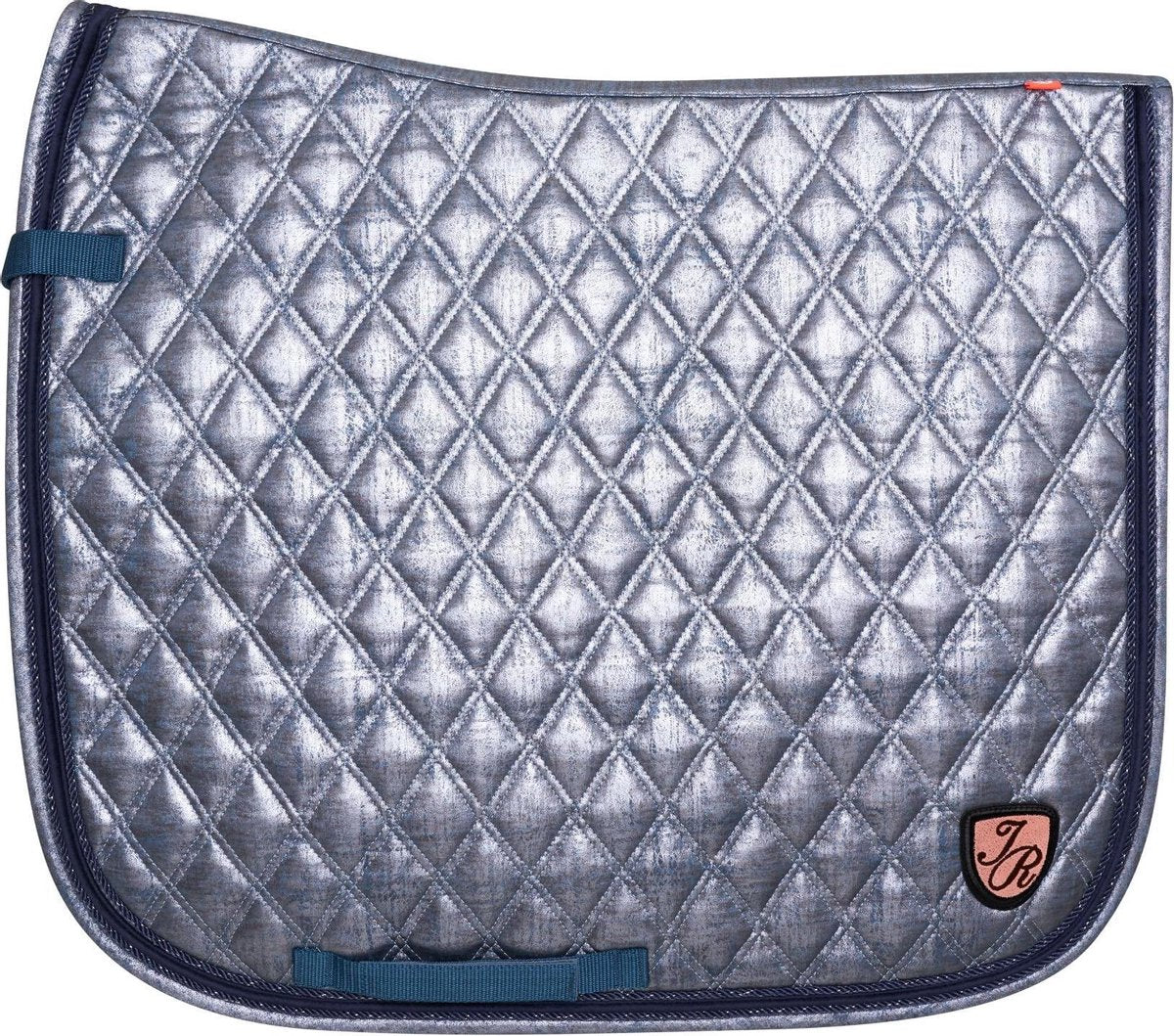 RelaxPets - Imperial Riding - Zadeldekje - Saddlepad - Cozy Star - Glimmend - Blauw - Full Dressuur