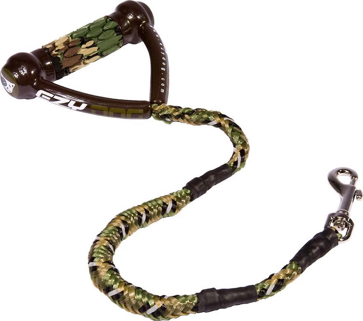 EzyDog Cujo - Hondenriem - 64cm - Groen Camouflage