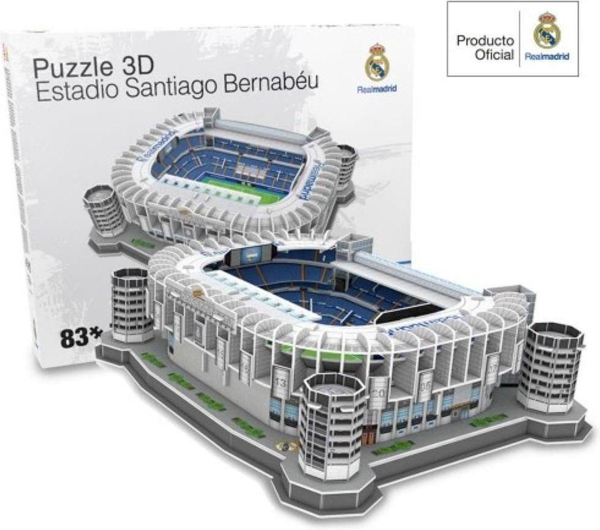 Puzzle 3D Nanostad Stadion Santiago Bernabe