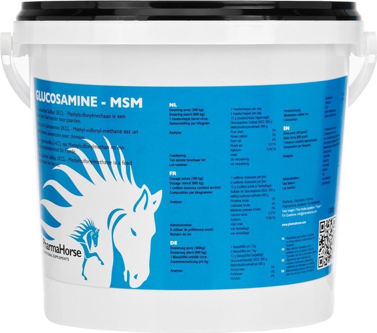 PharmaHorse Glucosamine & MSM - 1000 gram