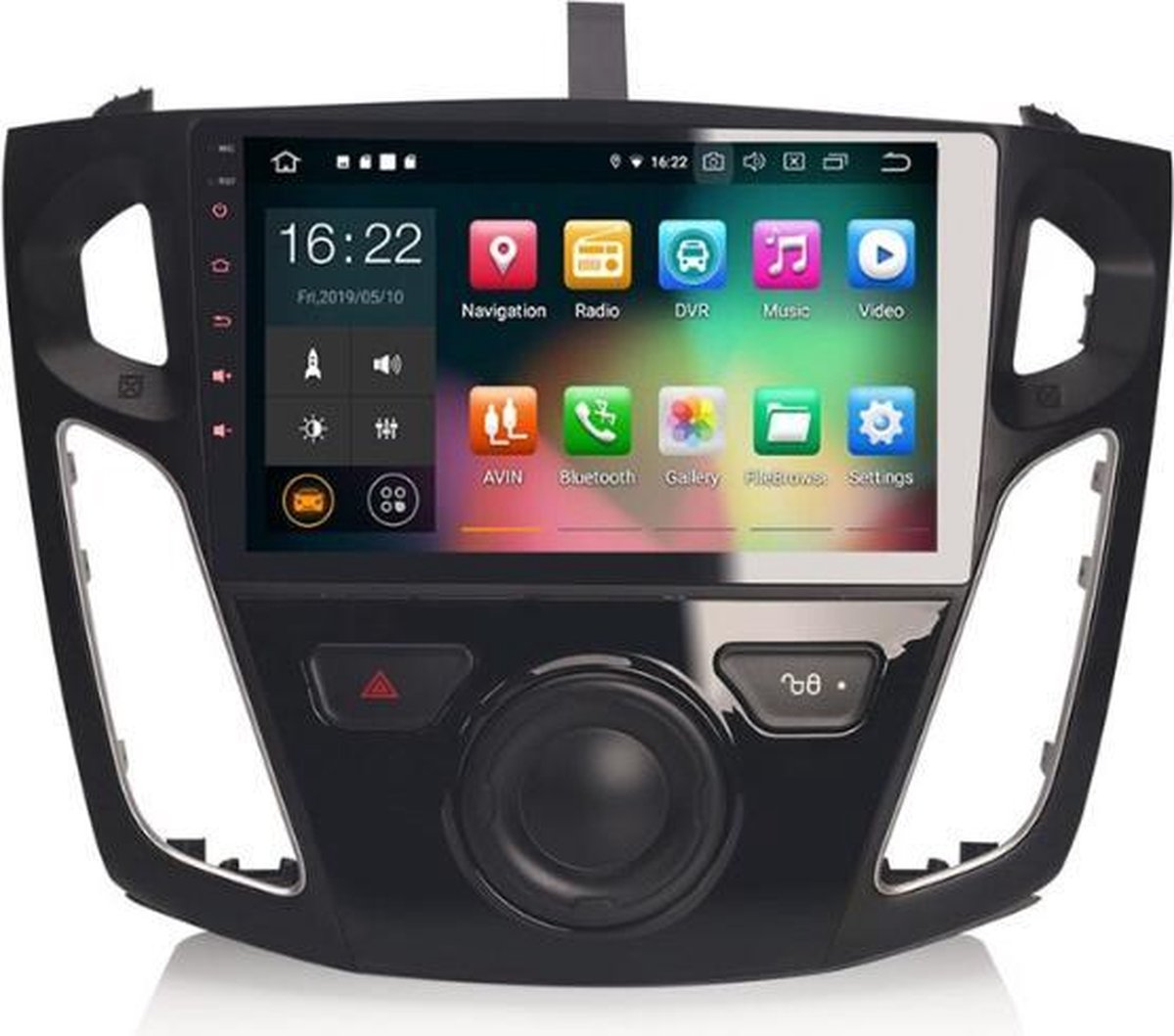 Voltario® 9 “ Android 9.0 Autoradio voor Ford. Inclusief navigatie