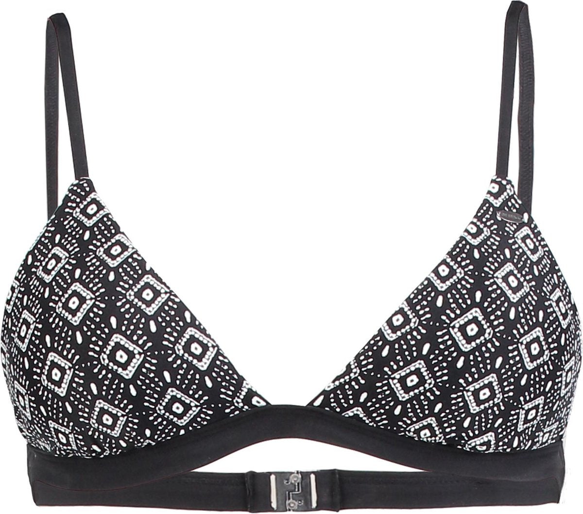 O'neill Bikinitopje Paisley Molded Triangle - Zwart Met Print - 38c
