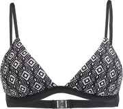 O'neill Bikinitopje Paisley Molded Triangle - Zwart Met Print - 38c