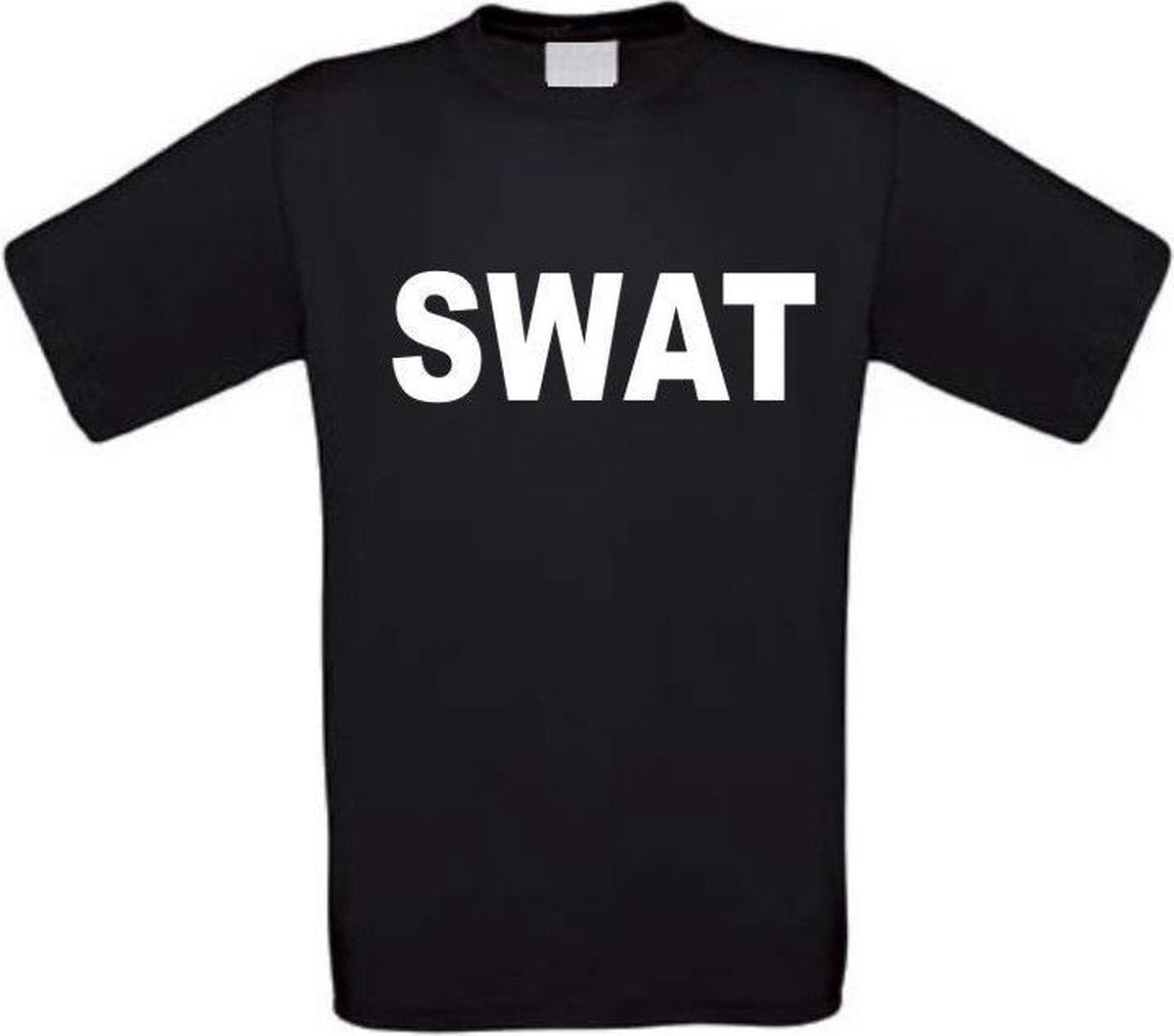 Swat T-shirt maat XXL zwart