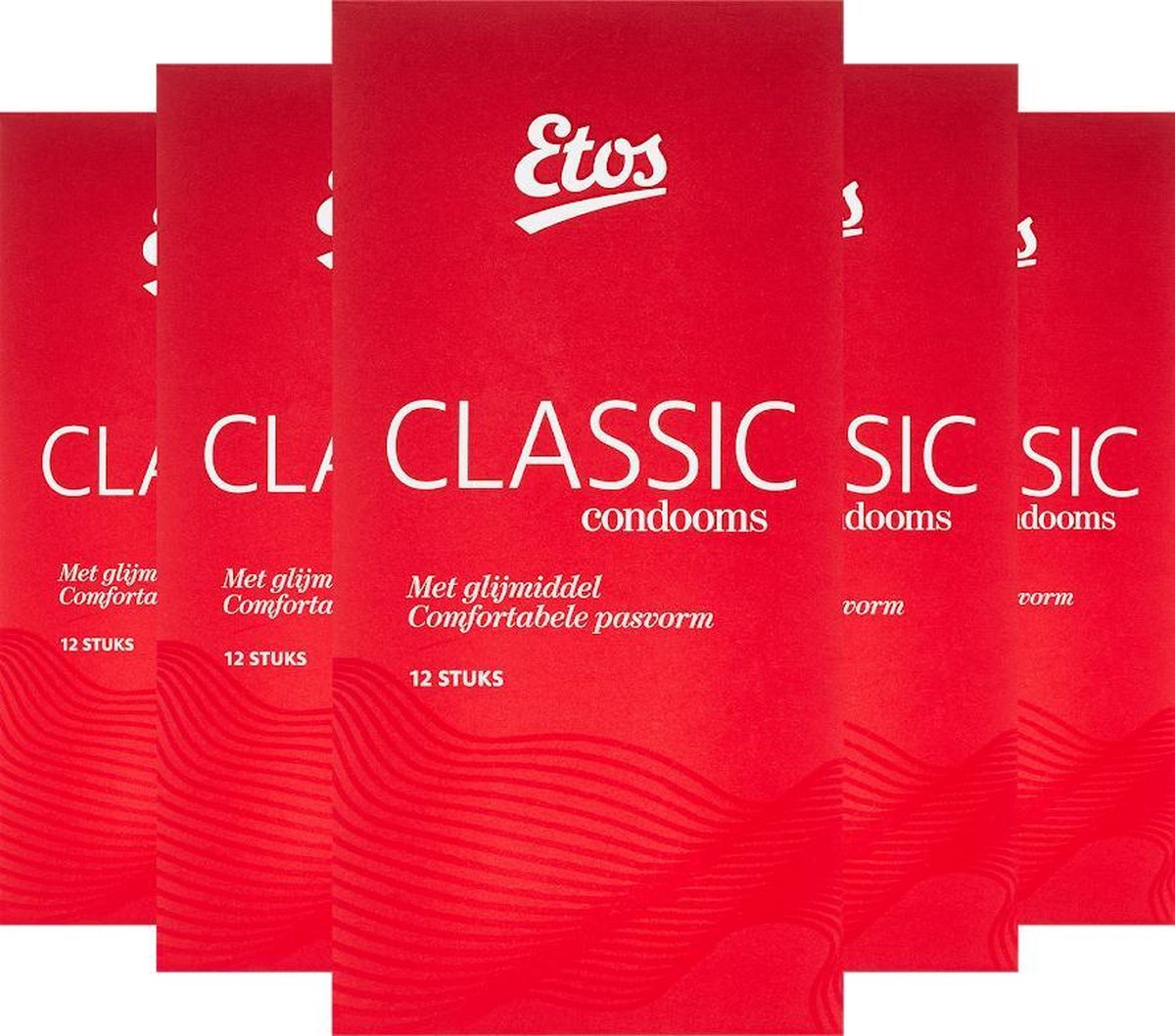 Etos Condooms Classic - 60 stuks (5 x 12 stuks)