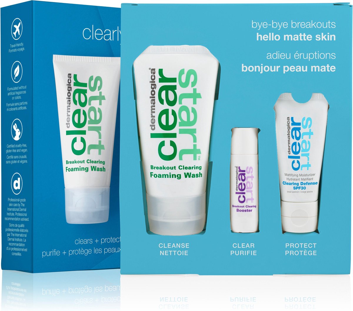 Dermalogica Clearly Matte Kit gezichtsverzorging set - 3-delige kit