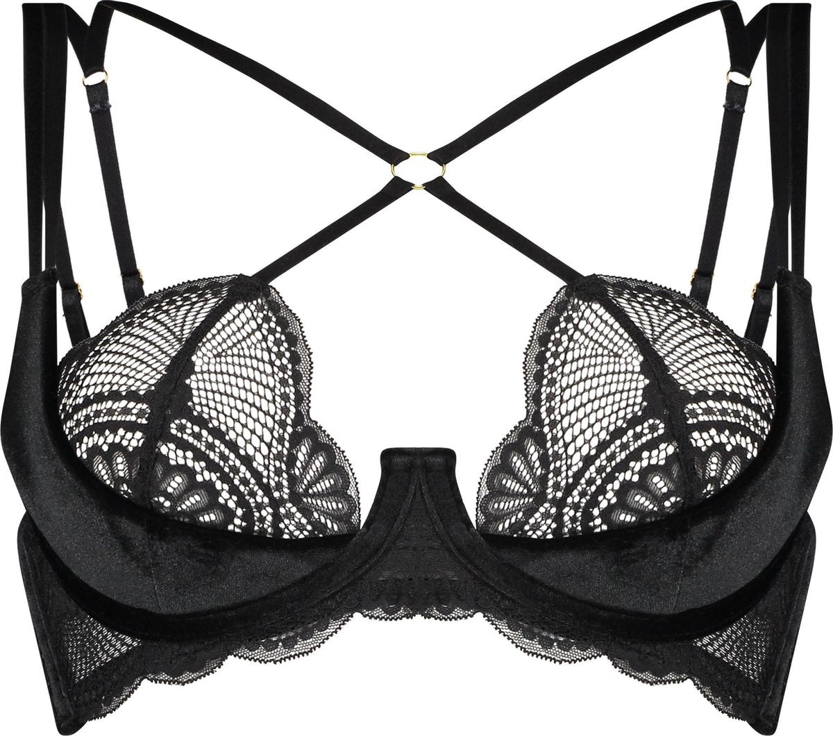 Hunkemöller Private Dames Voorgevormde beugel bh Blondie - maat D75