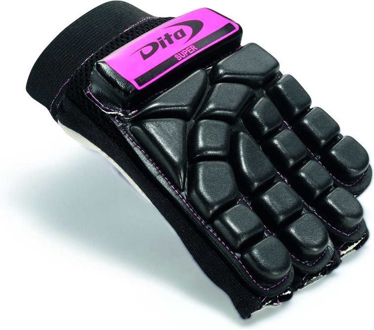 Dita Super Hockeyhandschoenen - Fluo Oranje/Zwart - Maat Xs
