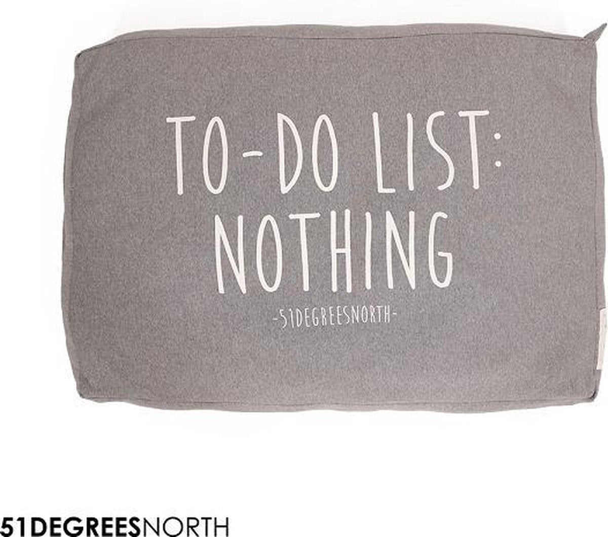 51DN Sweater Hondenkussen To-do list: Nothing 115x80cm