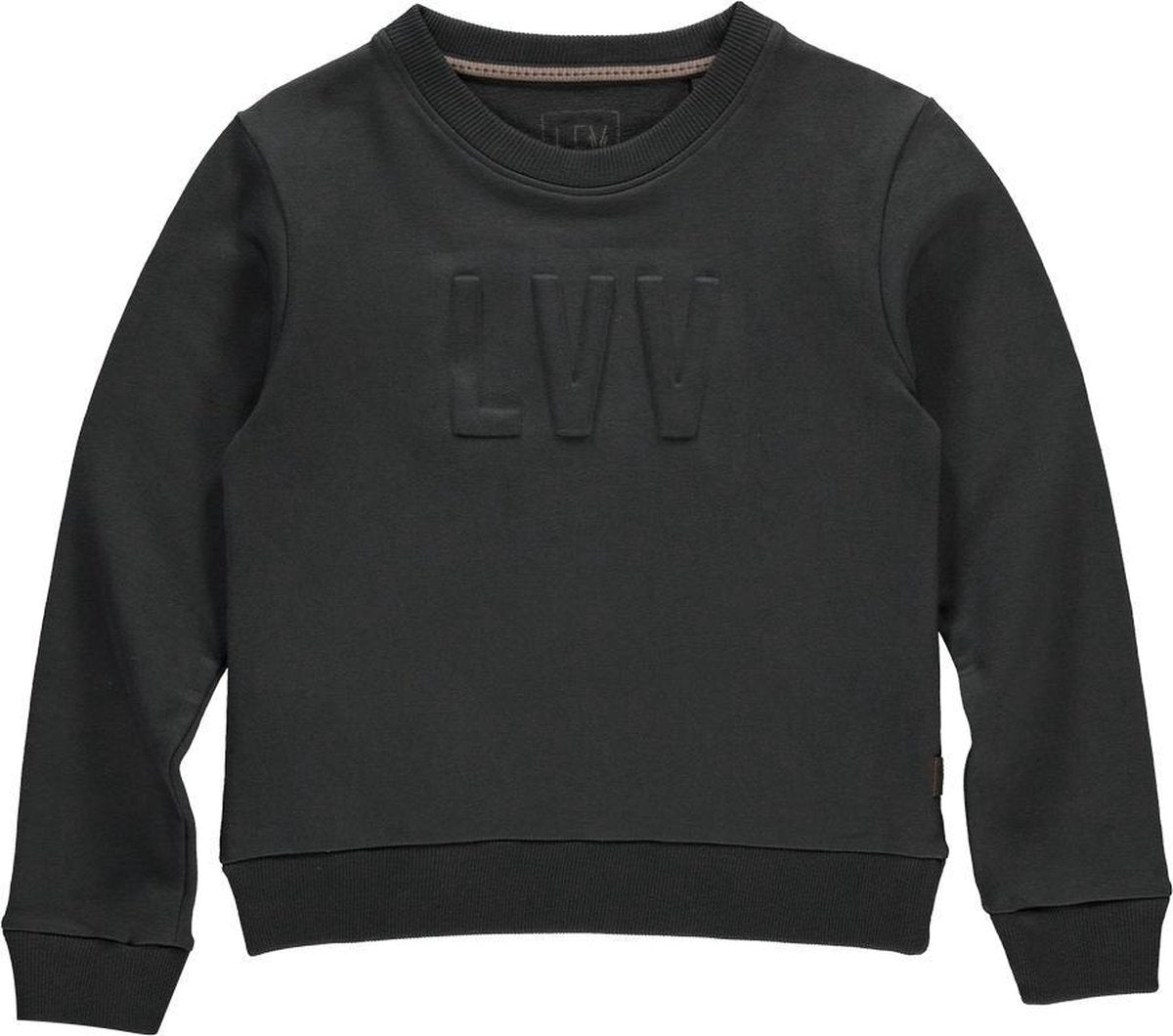 LEVV Daniel Sweater Jongens - Donkergrijs - Maat 152