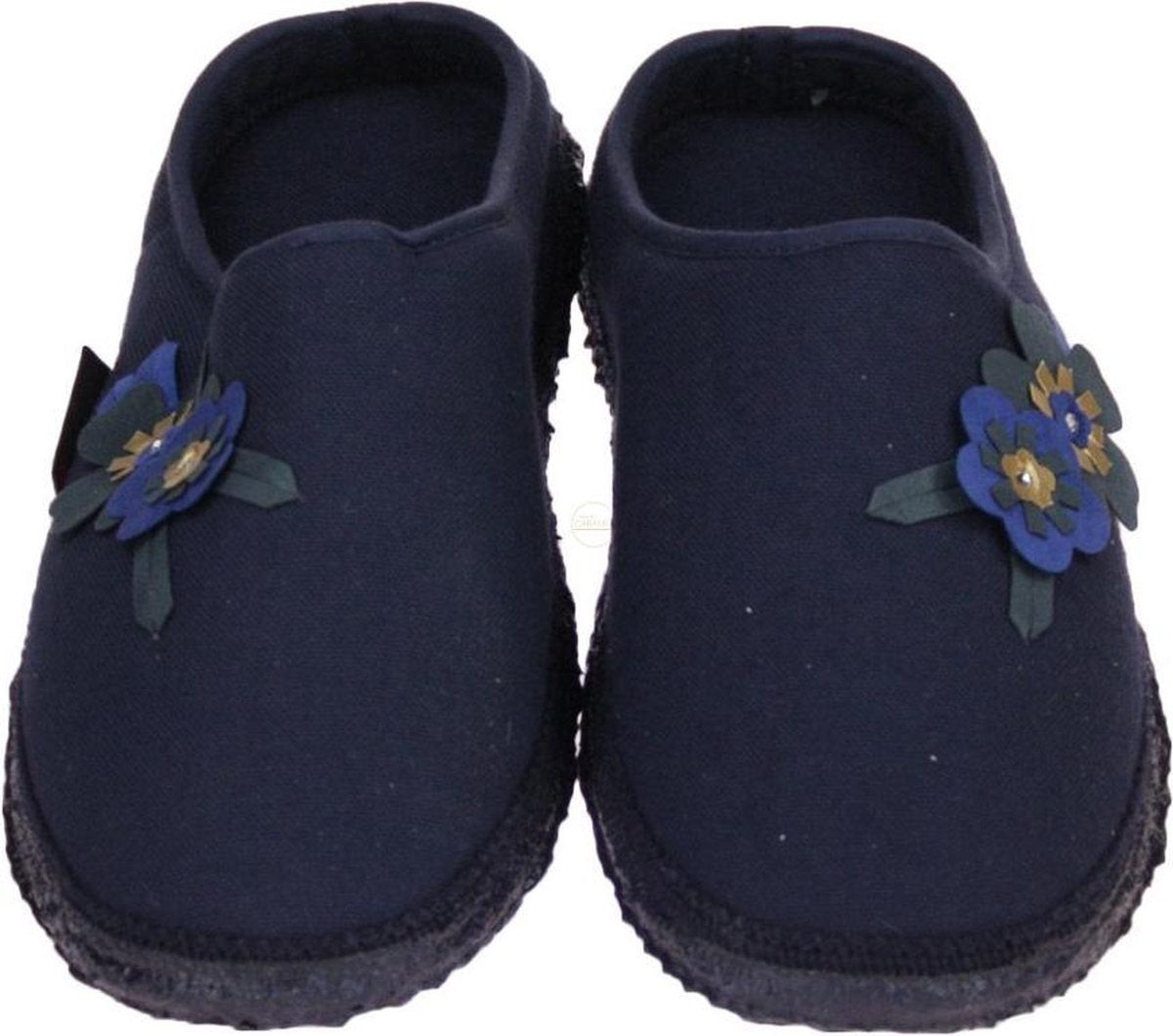 Giesswein Pattigham Blauwe Pantoffel