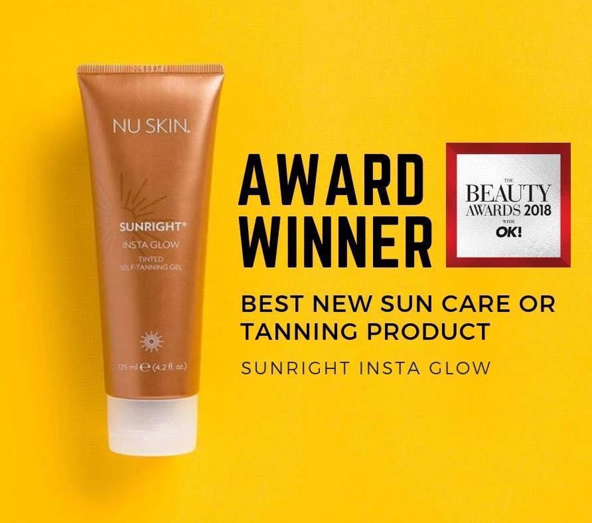 NuSkin Sunright Insta Glow Tinted Self Tanning Gel