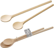 Fackelmann Houten Kooklepels 25-30 cm 2 Stuks