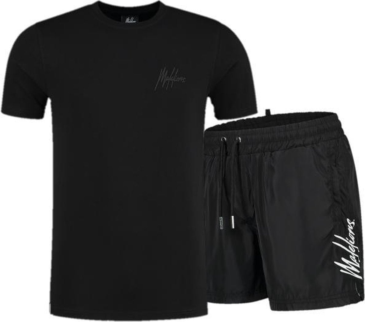 Malelions Zomerset Signature - Puff Black/Antra - Maat L