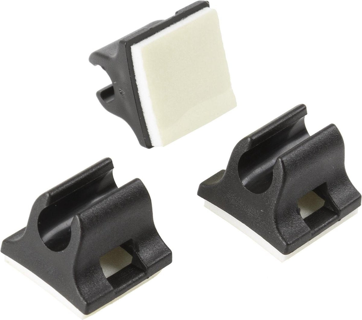 M-wave Kabelbegeleider 4-5 Mm Zwart 3 Stuks