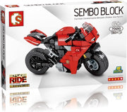 Sembo 701210 - Dvcati Panigale V4 - Ducati - 316 onderdelen - Lego Compatibel - Bouwdoos