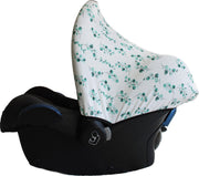 Wallabiezzz - Maxi Cosi Autostoel Zonnekap -  Eucalyptus
