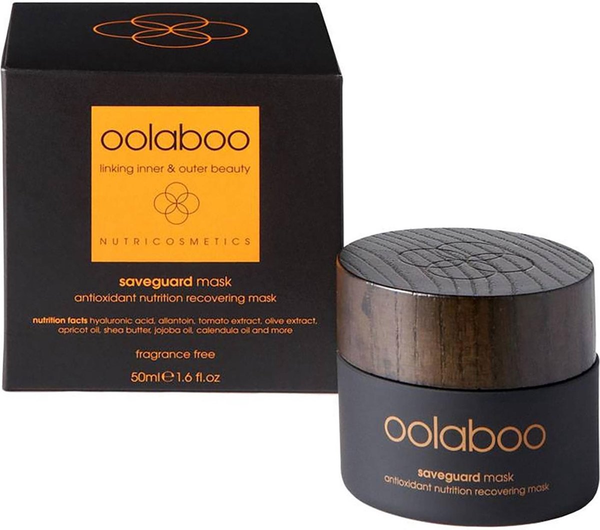 oolaboo saveguard antioxidant recovering mask - 50 ml
