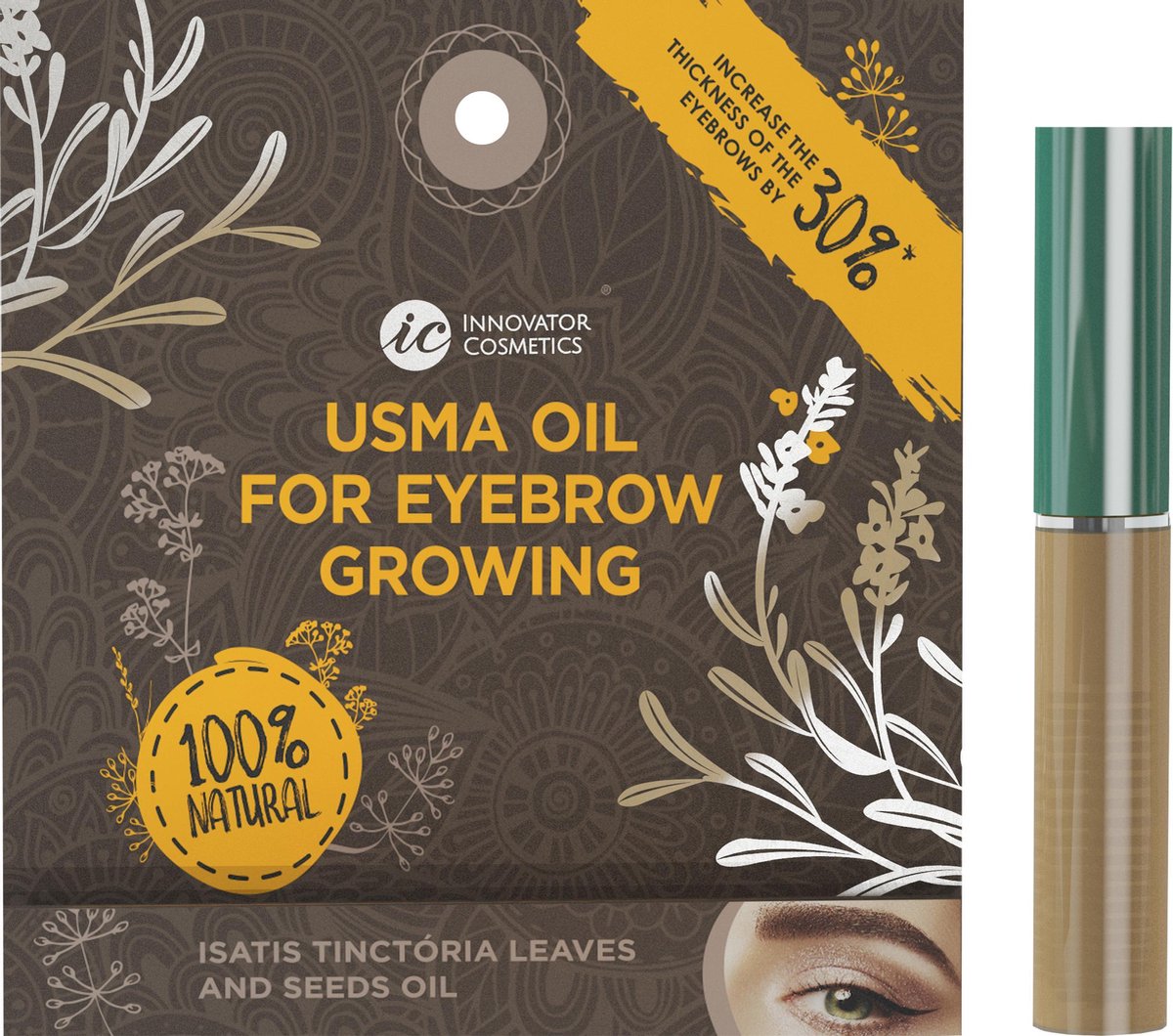 MAYAMY Eyebrow growth serum 4ml | Usma Oil for eyebrows | Usma olie voor wenkbrauwen | Serum wenkbrauwen verzorging