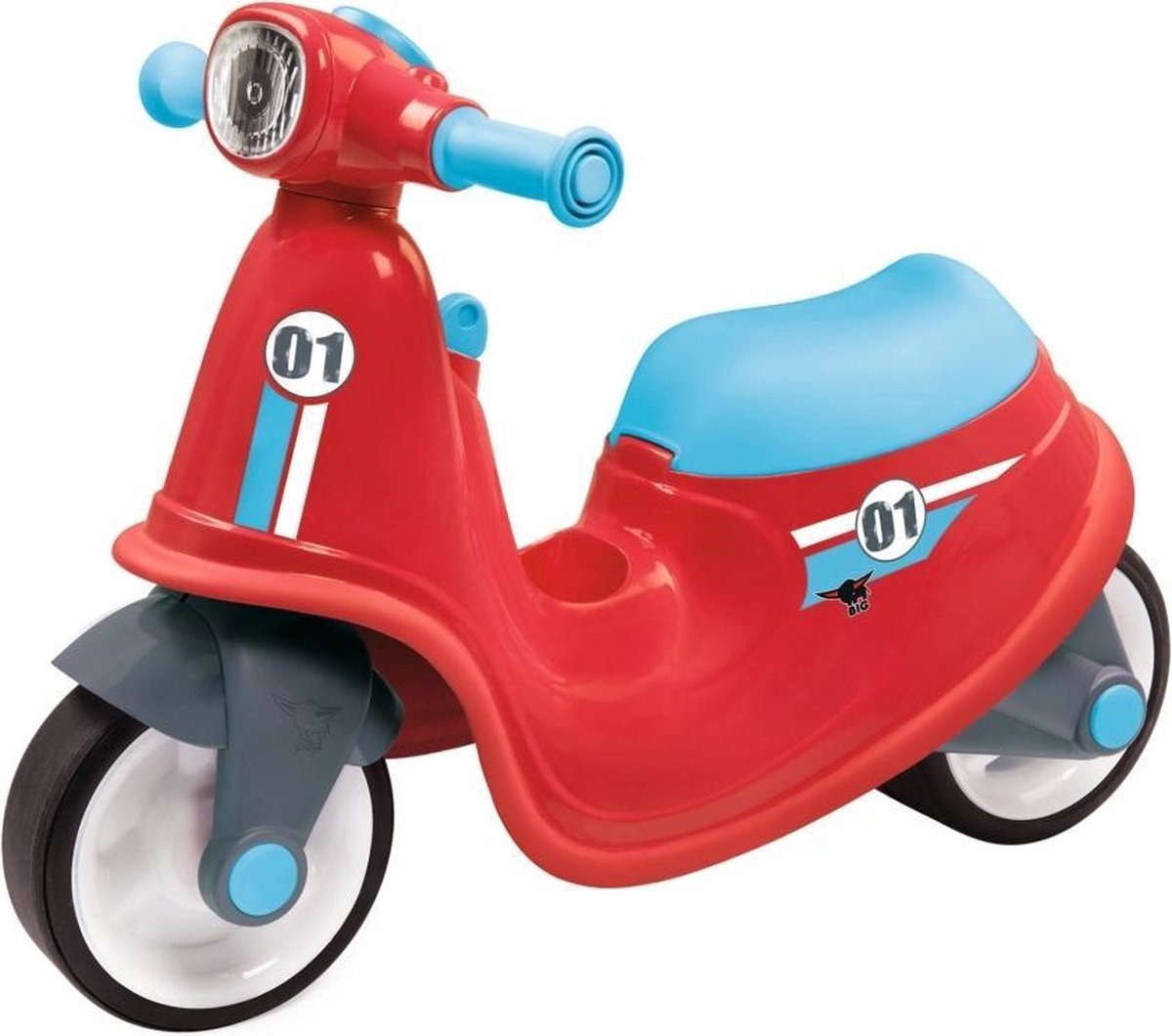 BIG Classic Scooter - Loopfiets - Rood - Kinderen