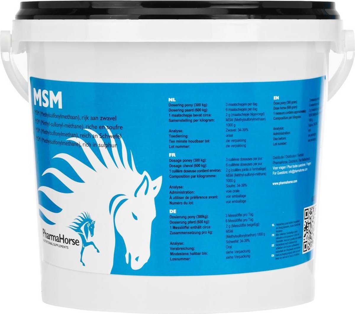 PharmaHorse MSM - 1000 gram