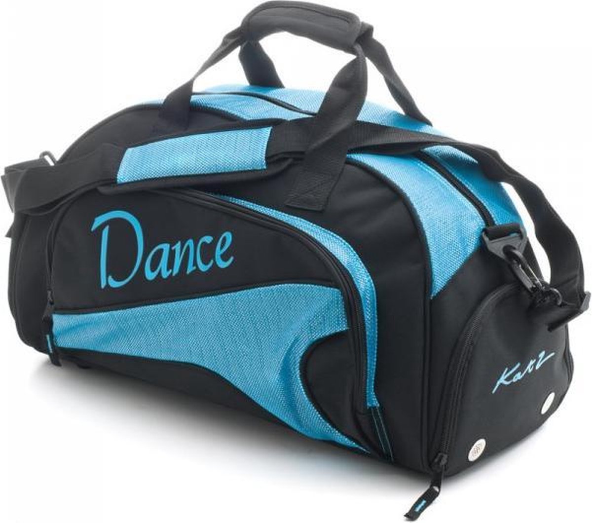 Katz Sporttas Dance Zwart Sky Blue