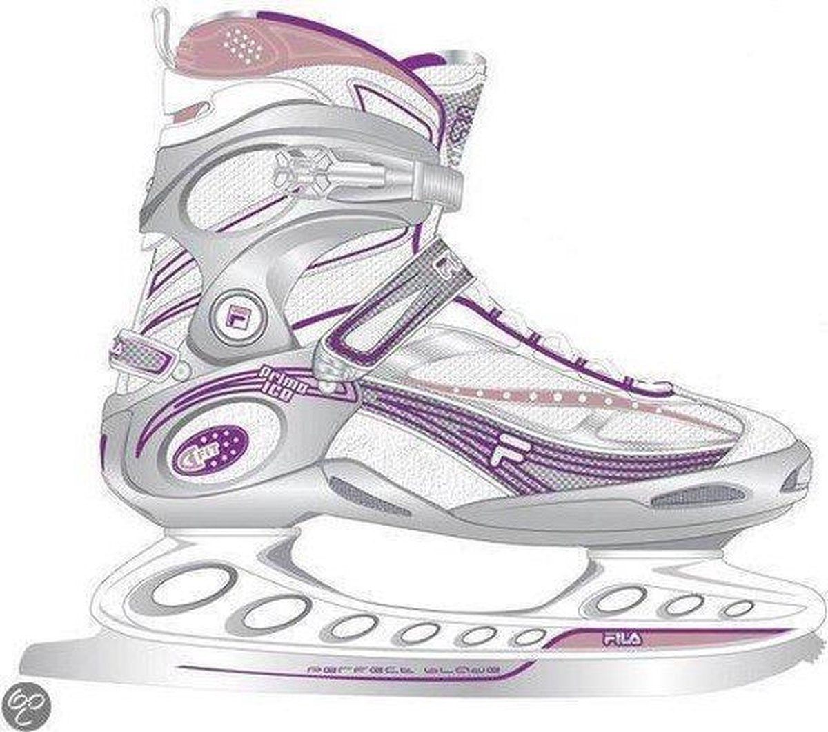 Fila - Primo Ice VL Lady - Ijshockeyschaats- Schaats - Dames - Maat 42