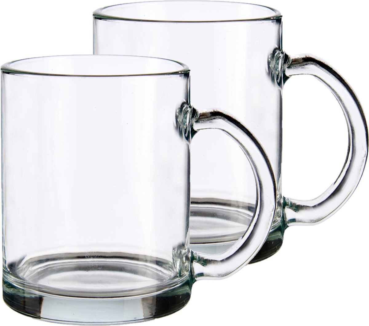 Set van 24x stuks theeglazen/koffieglazen 285 ml - Theekopjes/koffiekopjes van  glas