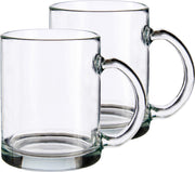 Set van 24x stuks theeglazen/koffieglazen 285 ml - Theekopjes/koffiekopjes van  glas