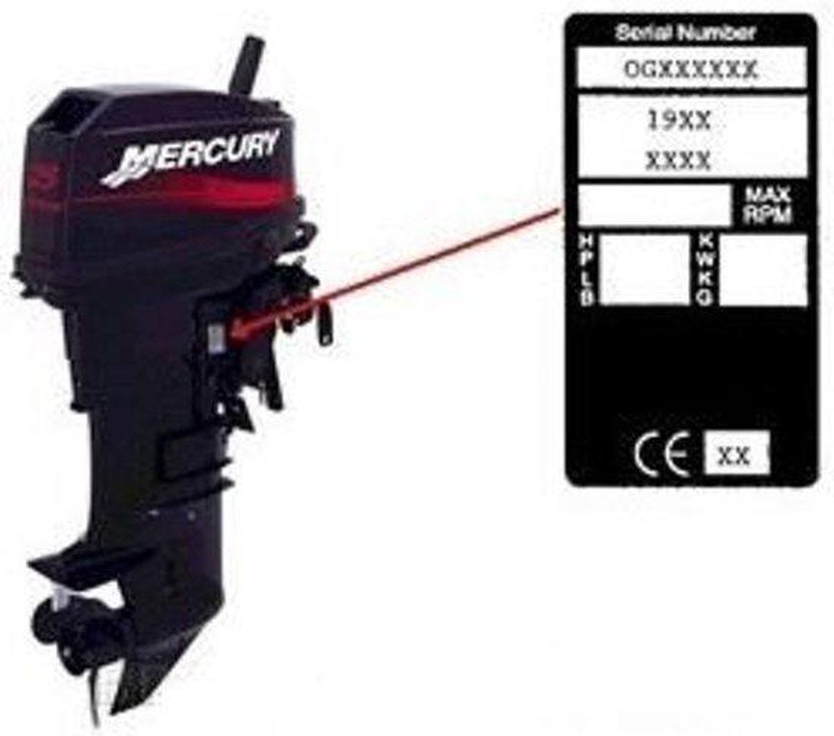 Mercury alle 30 PK (niet 30jet) | (REC853960T)