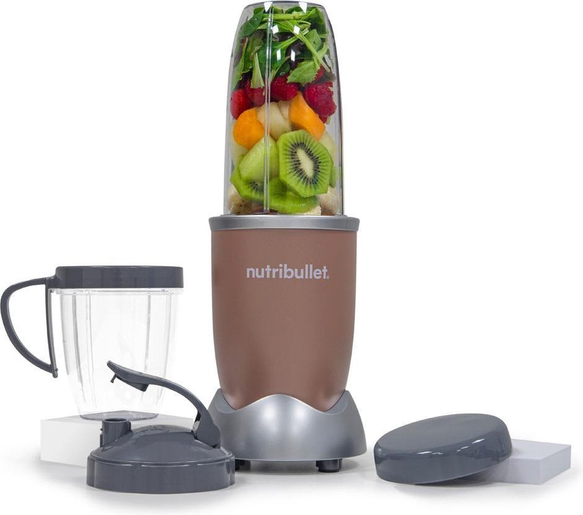NutriBullet Pro - 9-delig - 900 Watt - Blender - Bruin