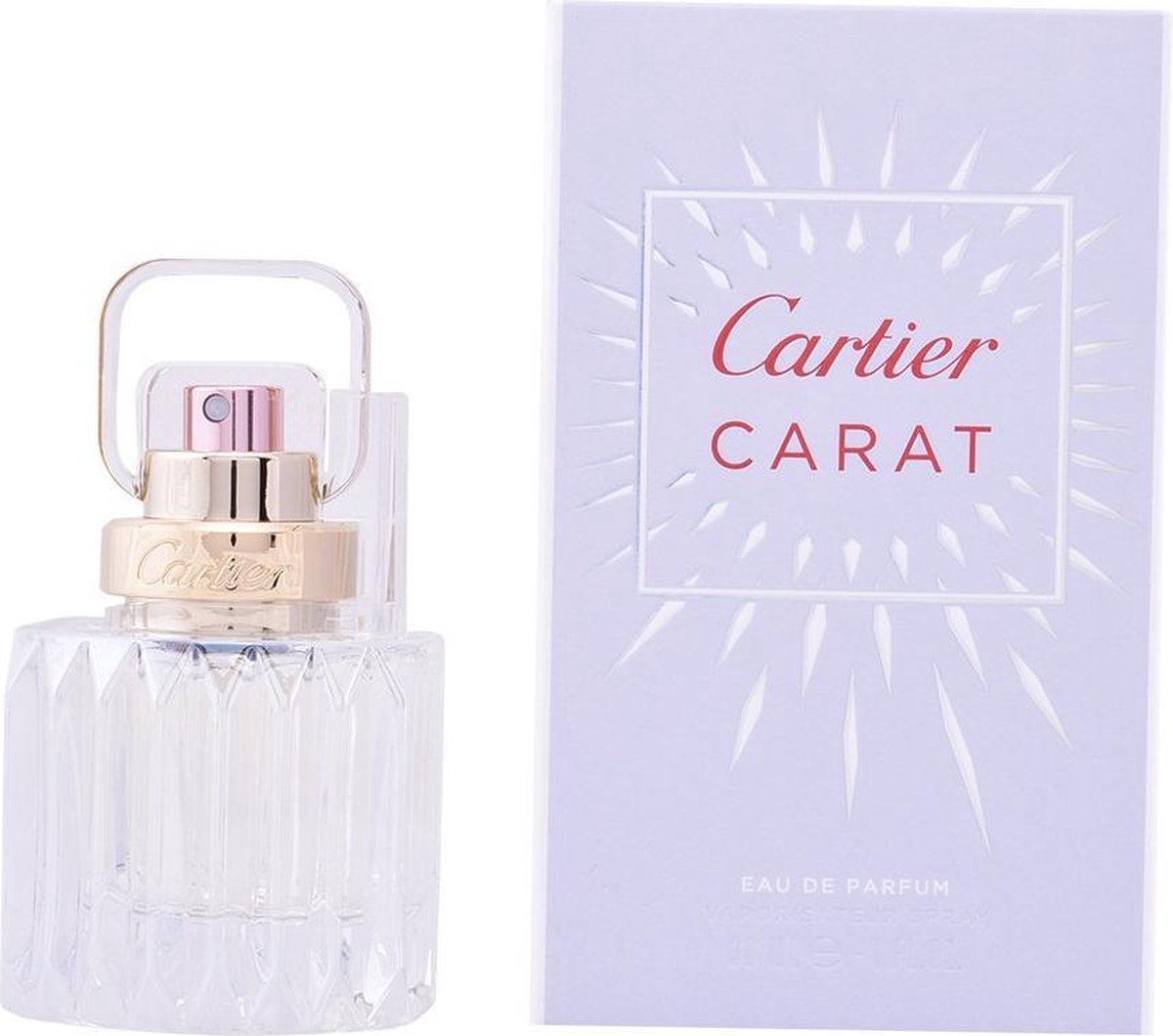 MULTI BUNDEL 2 stuks CARTIER CARAT Eau de Perfume Spray 30 ml