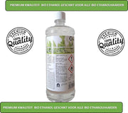 biobranderhaard | bio ethanol | fles 1000 ml |  bio ethanolhaard vulling | sfeerhaarden bio ethanol | sfeerhaardvulling