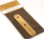 Control Plate Tele goud