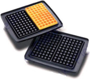 Set wafelplaten wafelijzer 6x10 PL-202 Nova 13888
