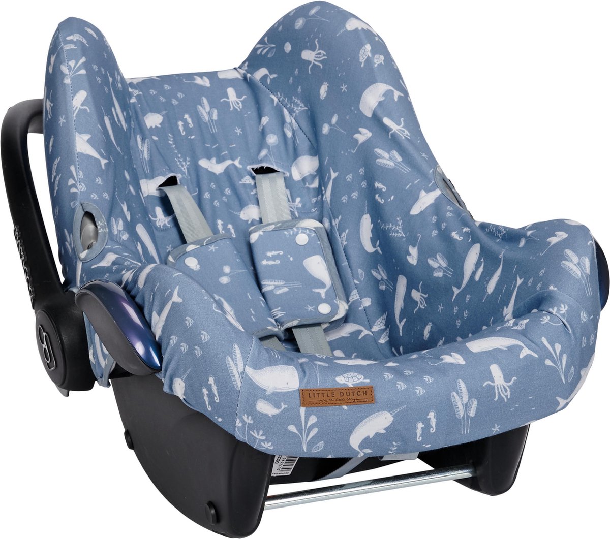 Little Dutch Hoes Autostoeltje  0+ - Oceaan - Blauw