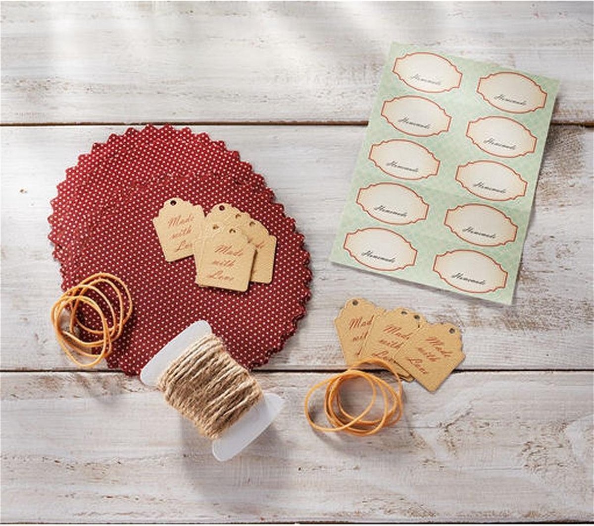 Leifheit 3194 Decoratie Set Weck Etiketten 41-delig