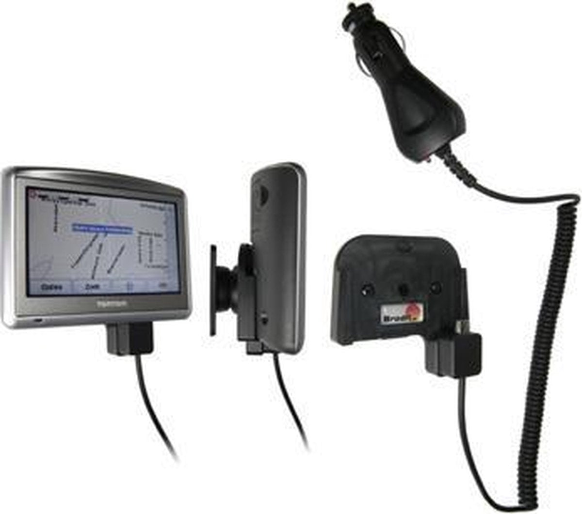 Brodit actieve draaibare houder-sig. plug v. TomTom One XL HD Traffic