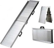 Loopplank Hond voor Auto - uitklapbaar Aluminium 122 x 36 cm