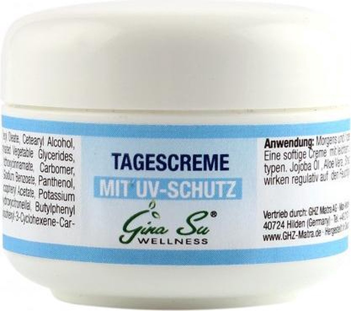 Gina Su dagcrème met UV-bescherming
