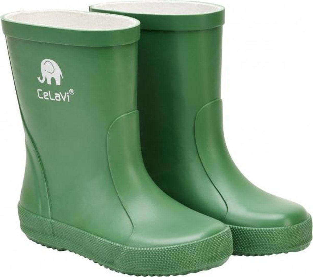 Celavi Regenlaarzen Junior Rubber Groen Maat 35