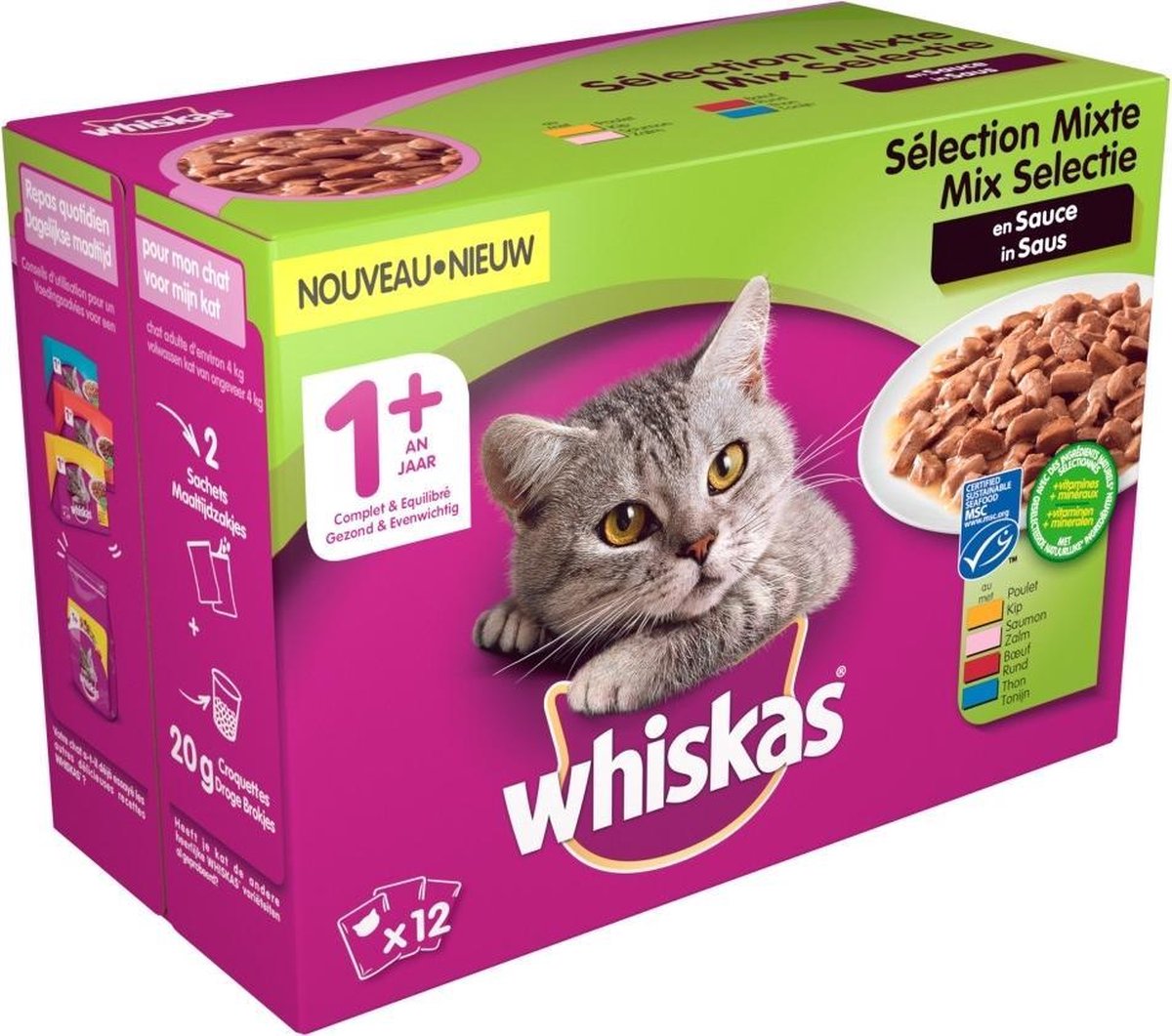 Whiskas  - - 12x100 g