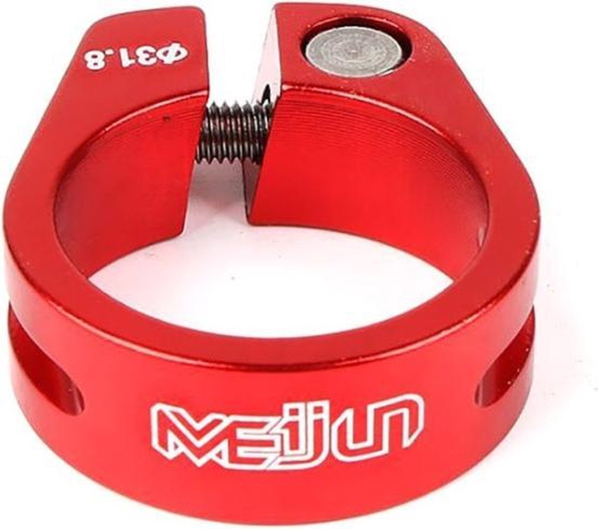 Qatrix - Zadelpen Klem - aluminium - Rood - racefiets MTB