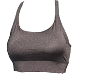 Comfort sport BH Ouno Grijs antraciet verstelbaar S/M